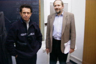 With Jozef Lubacz, 1999